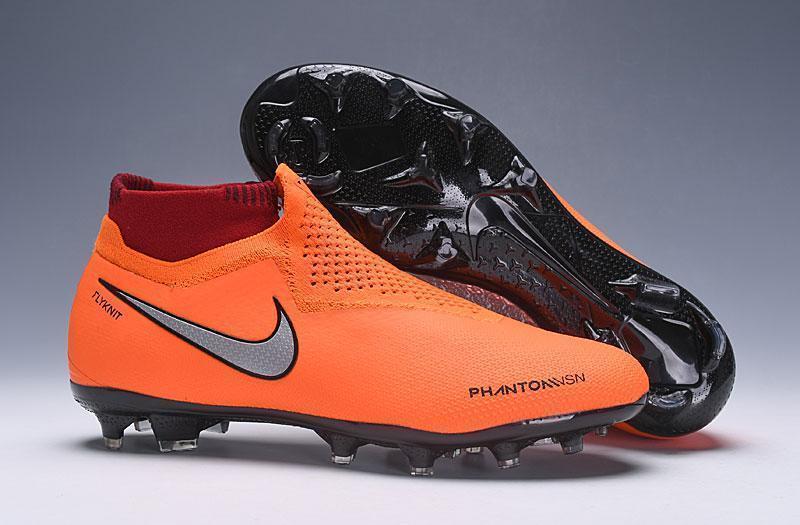 Nike Phantom Vision Elite DF FG Orange Silver