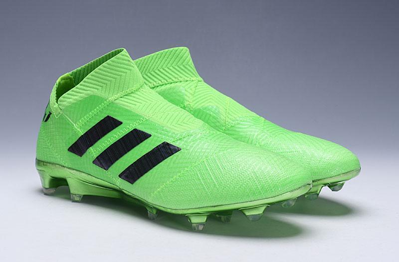 New Adidas Nemeziz 18 'Spectral Mode' Soccer Cleats Shoes Green Black