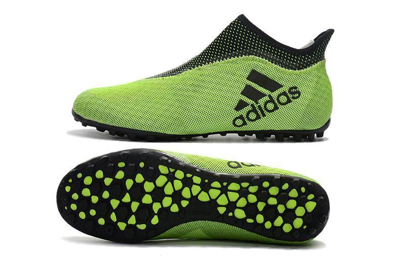 New Adidas X Tango 17.3 TF Soccer Cleats Shoes Green Black