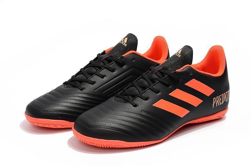 New Adidas Predator Tango 18.4 TF Soccer Cleats Shoes Black Orange