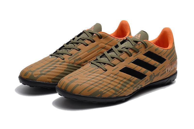 New Adidas Predator TF Soccer Cleats Shoes Orange Black