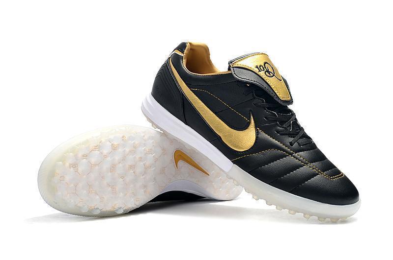 Nike Tiempo Legend VII 7 R10 Elite TF Black Gold