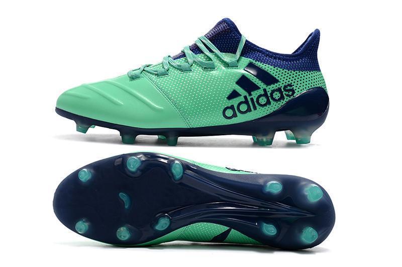 New Adidas X Series Life Color Matching FG Soccer Cleats Shoes Green Blue