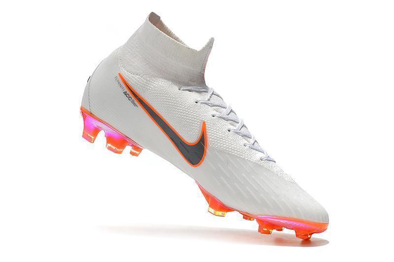 NIKE Mercurial Superfly VI 360 Elite FG White Orange