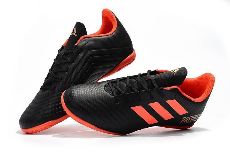 New Adidas Predator Tango 18.4 TF Soccer Cleats Shoes Black Orange