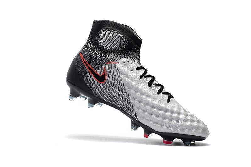 New Nike Magista obra II FG Soccer Cleats Shoes White Black Red