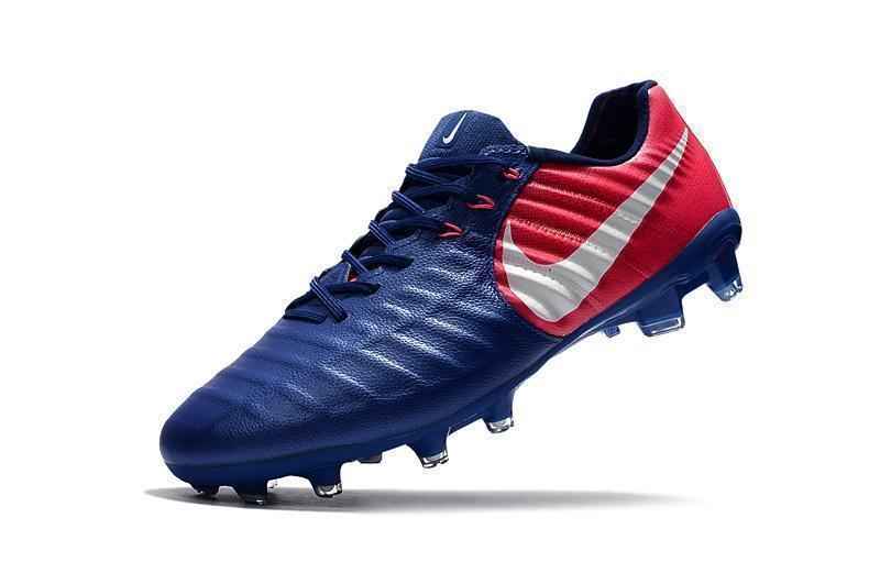 Nike Tiempo Legend VII FG Soccer Cleats Blue Pink White