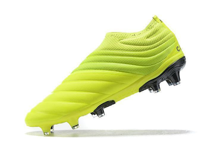 Adidas Copa 19+ FG Soccer Cleats Shoes Light Green Black