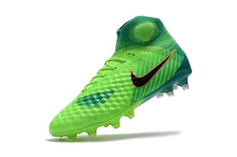 New Nike Magista Obra II FG Soccer Cleats Shoes Green Blue