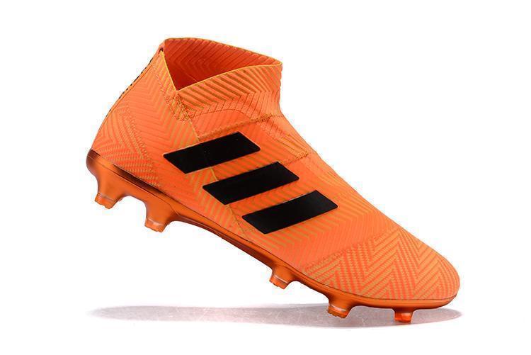 New Adidas Nemeziz 18+ FG Soccer Cleats Shoes Orange