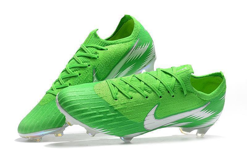 NIKE Mercurial Superfly VI 360 Elite FG Green White Low Cut