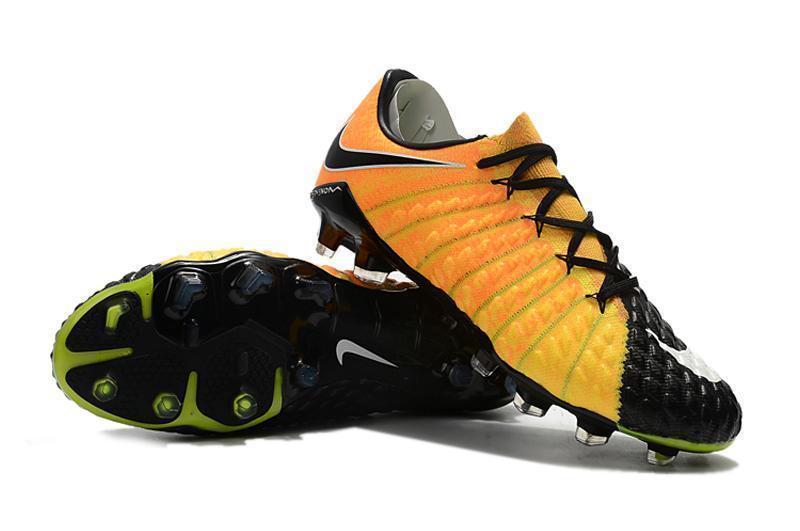 Nike Hypervenom Phantom III FG Soccer Cleats Yellow Black