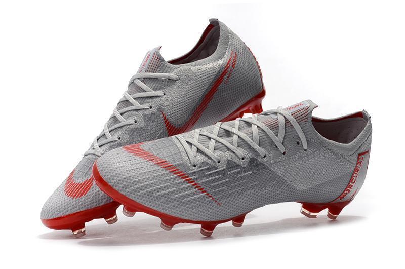 NIKE Mercurial Superfly VI 360 Elite AG High Low Silver Red