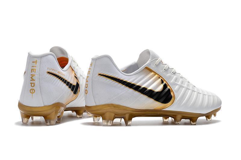 Nike Tiempo Legend VII FG Soccer Cleats White Golden