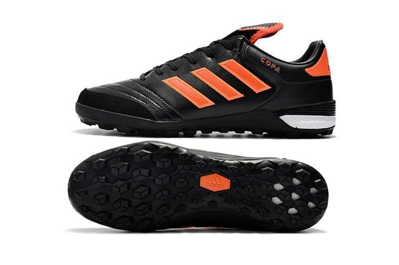 Adidas Copa Indoor Soccer Cleats Shoes Black Orange