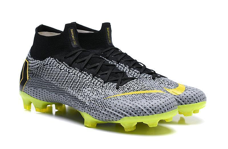 NIKE Mercurial Superfly VI 360 Elite FG Grey Yellow