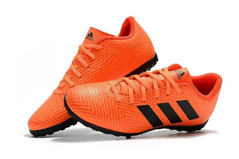 New Adidas Predator Tango 18.3  Messi TF Soccer Cleats Shoes Orange Black