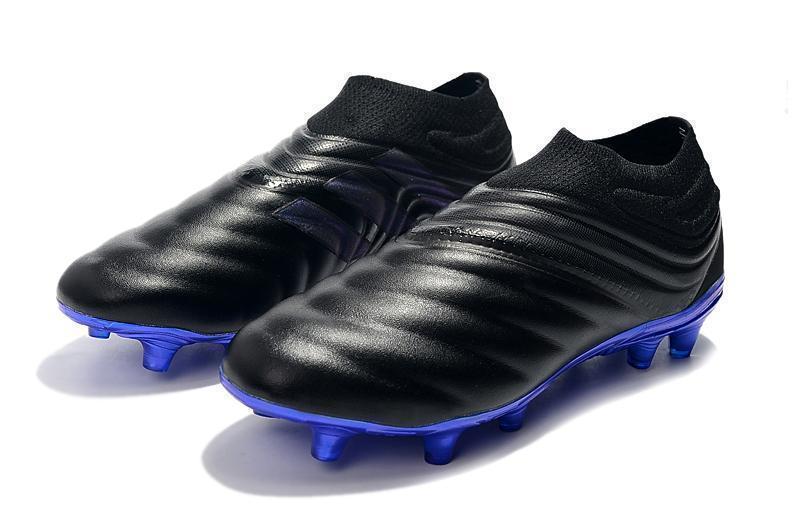 Adidas Copa 19+ FG Soccer Cleats Shoes Black Blue