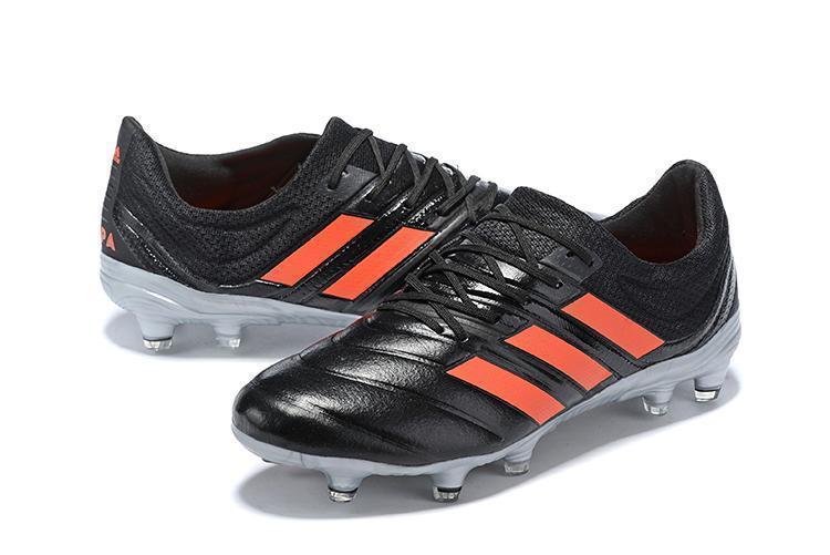 Adidas Copa 19.1 FG Soccer Cleats Shoes Black Orange