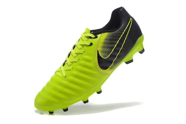 Nike Tiempo Legend VII FG Soccer Cleats Green Black