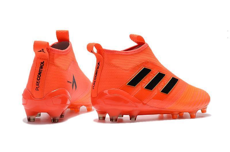 New Adidas Purecontrol Flame Storm FG Soccer Cleats Shoes Orange