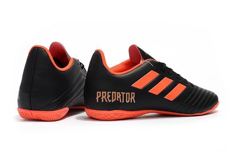 New Adidas Predator Tango 18.4 TF Soccer Cleats Shoes Black Orange