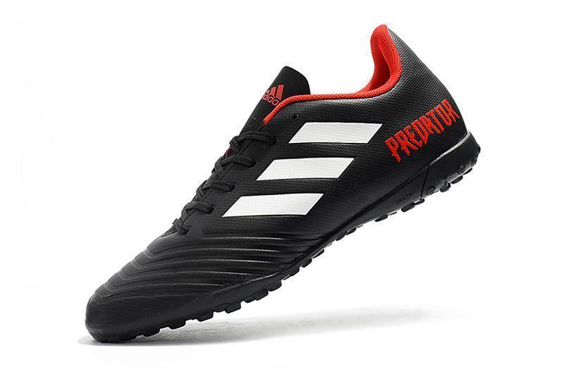 New Adidas Predator Accelerator TF Soccer Cleats Shoes Black White Orange