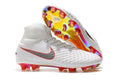 Nike Magista Obra II Elite DF FG Soccer Cleats White Metallic Black