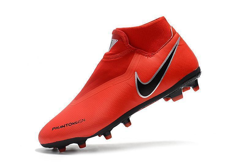 Nike Phantom Vision Elite DF FG Soccer Cleats Orange Black