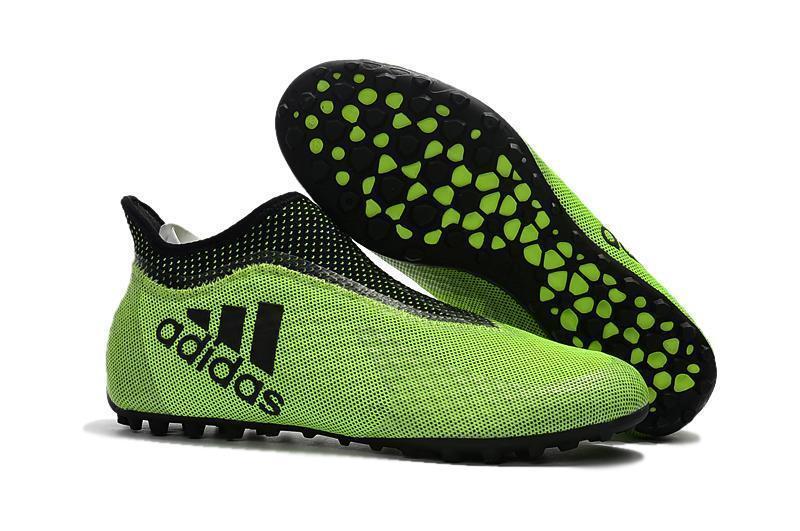 New Adidas X Tango 17.3 TF Soccer Cleats Shoes Green Black