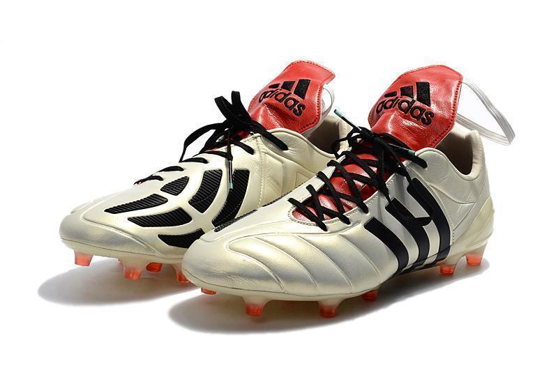 Adidas Predator Mania Champagne FG Soccer Cleats Off White Black Red