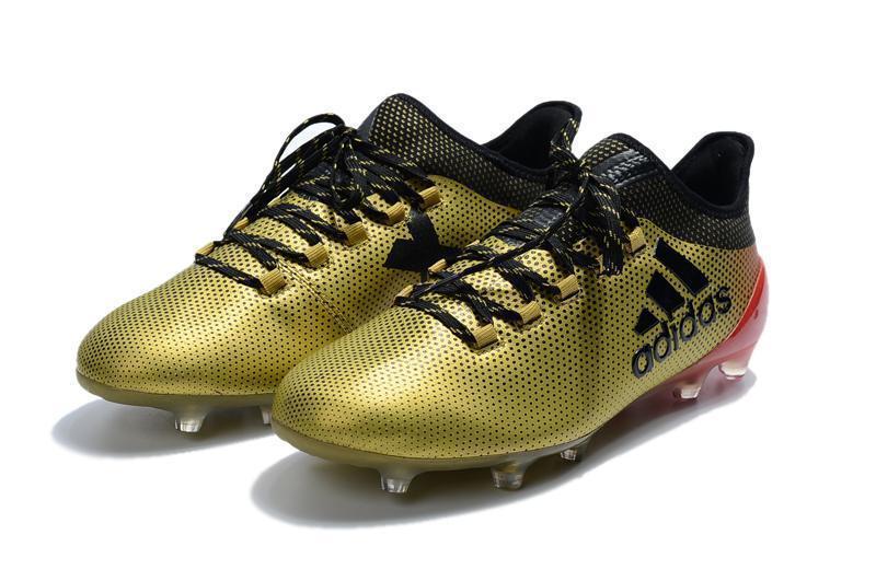 New Adidas X Series FG TPU Soccer Cleats Shoes Gold Black