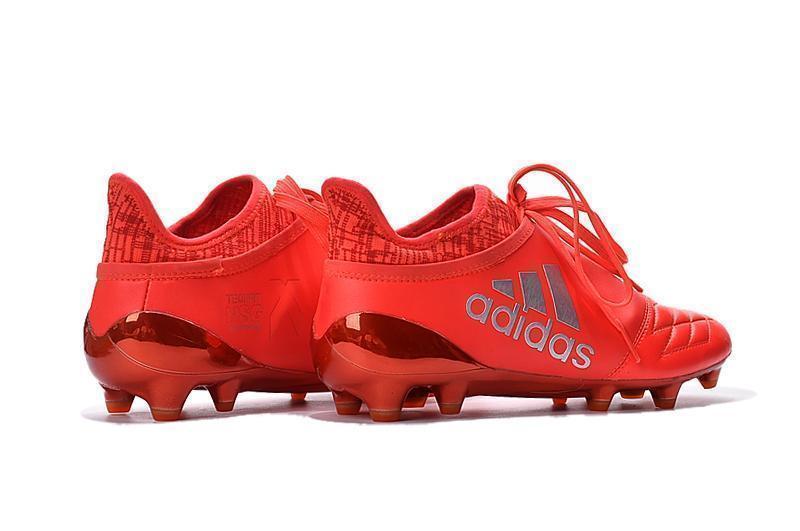 Adidas X 16+ Purechaos FG Soccer Cleats Ground Red Silver