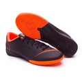 New Nike Mercurial VaporX XII Academy IC Soccer Cleats Shoes Black Orange