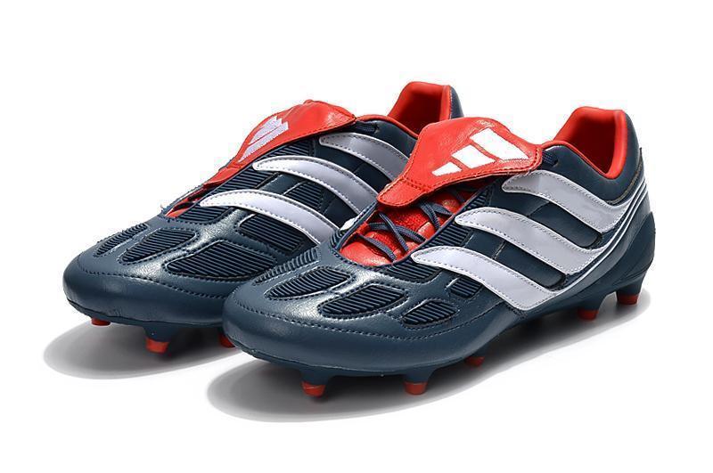 New Adidas Predator Precision FG Soccer Cleats Shoes Blue Red White