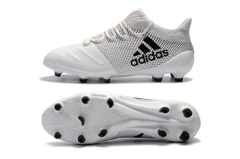 New Adidas X Series Leather FG Soccer Cleats Shoes White/Black