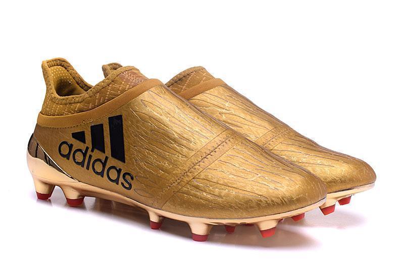 Adidas X 16+ Purechaos FG/AG Soccer Cleats Golden