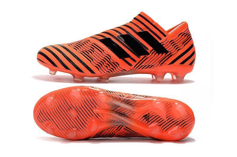 New Adidas Nemeziz FG Agility TPU Soccer Cleats Shoes Orange Black