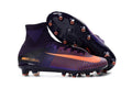 Nike Mercurial Superfly V AG Soccer Cleats Purple Bright Citrus