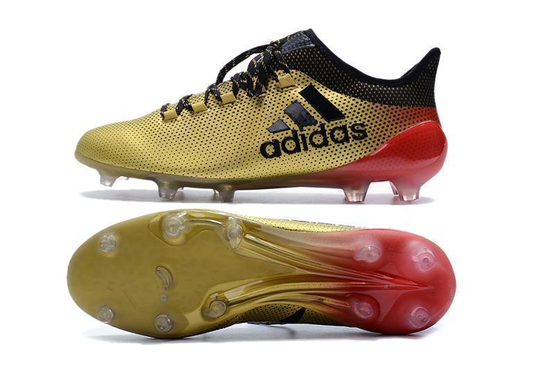 New Adidas X Series FG TPU Soccer Cleats Shoes Gold Black