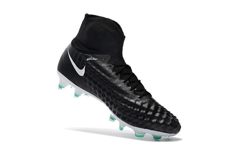 New Nike Magista obra II FG Soccer Cleats Shoes Black White