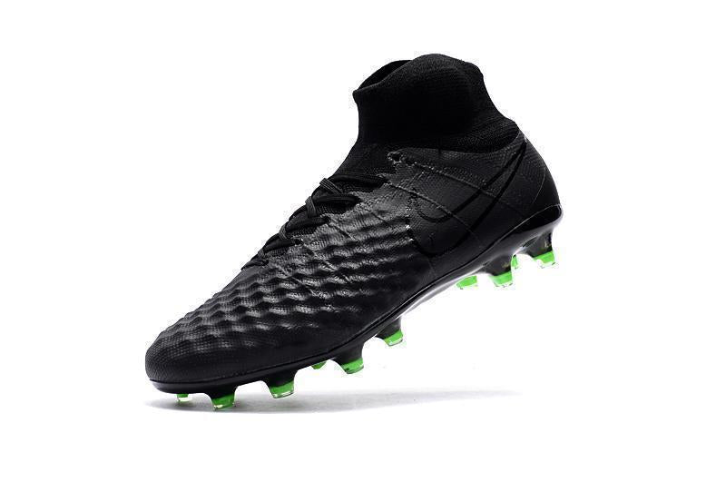 New Nike Magista Obra II FG Soccer Cleats Shoes Black Green