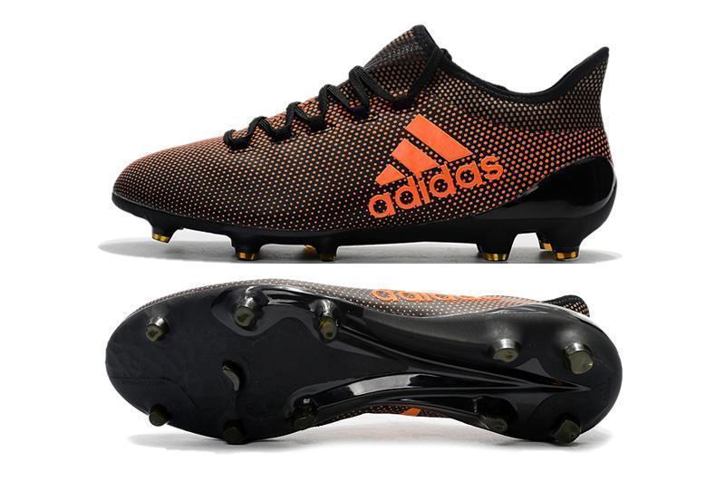 New Adidas X Series FG TPU Soccer Cleats Shoes Orange Black