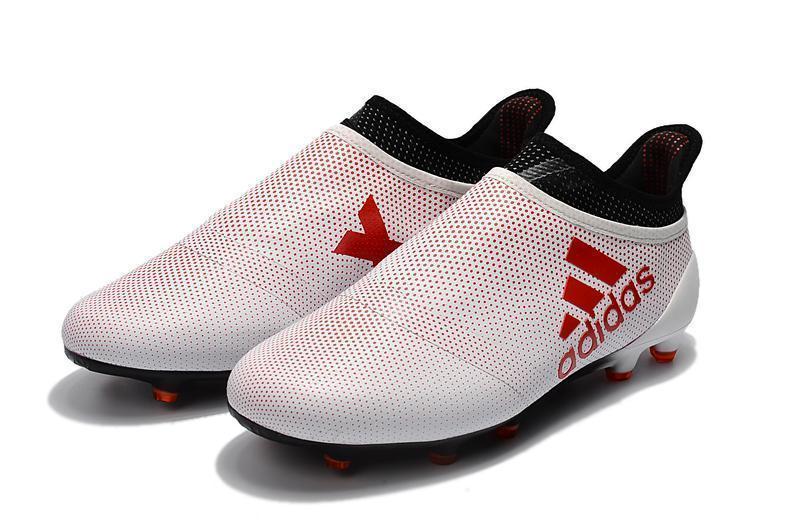 New Adidas X Series FG Soccer Cleats Shoes White Red