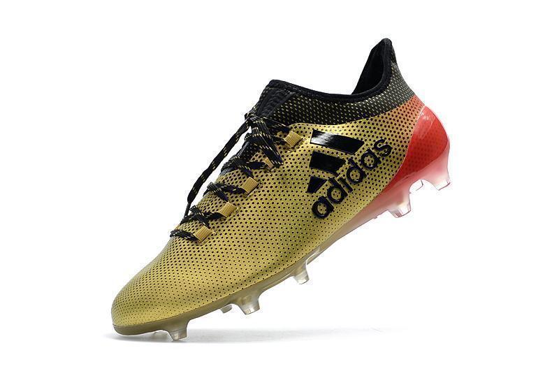 New Adidas X Series FG TPU Soccer Cleats Shoes Gold Black