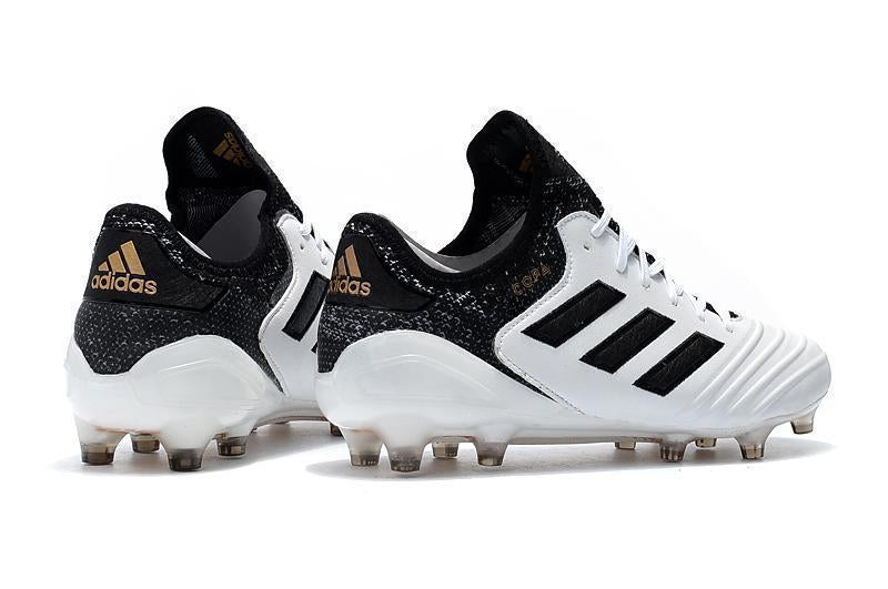 Adidas Copa 18.1 FG Soccer Cleats White Black