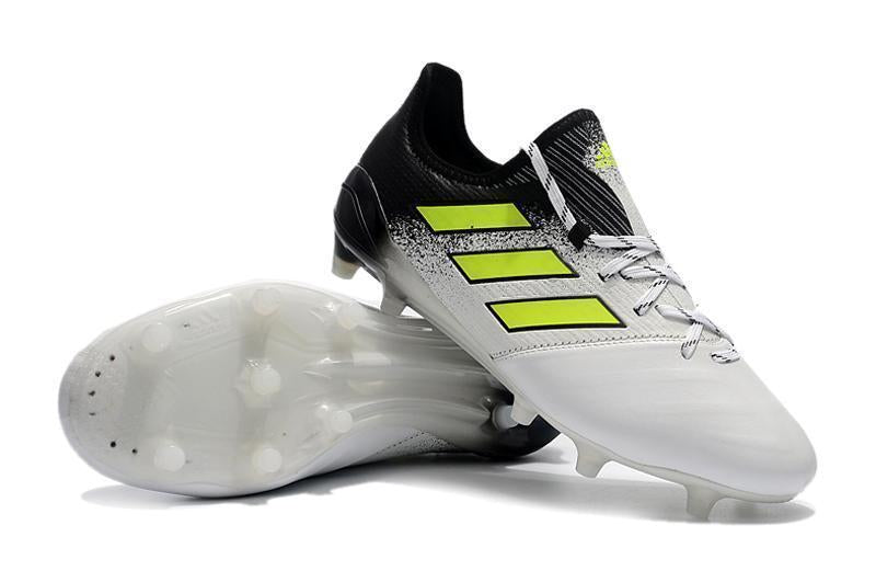 Adidas ACE FG Soccer Cleats Shoes White Black Green