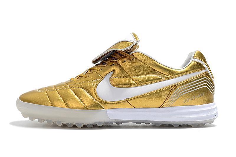 Nike Tiempo Legend VII 7 R10 Elite TF Gold White