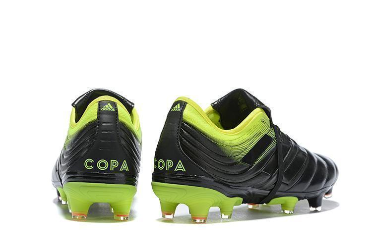 New Adidas Copa 19.1 FG Soccer Cleats Shoes Black Green