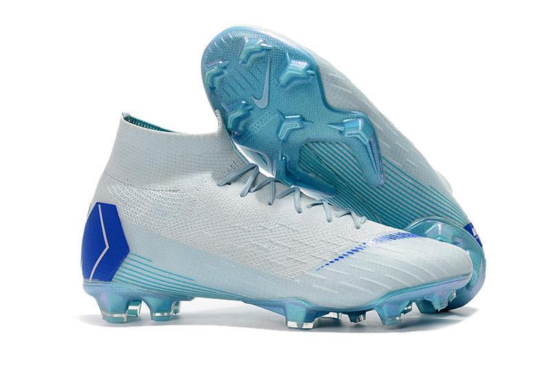 NIKE Mercurial Superfly VI 360 Elite FG Light Blue Nike Blue